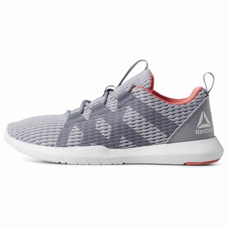 Adidasi Training Reebok Reago Pulse Dama Gri/Albi/Roz Romania VM8291IK
